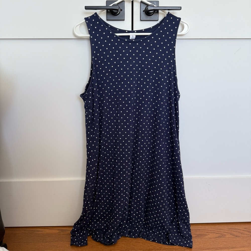 Old Navy Polka Dot Sleeveless Dress